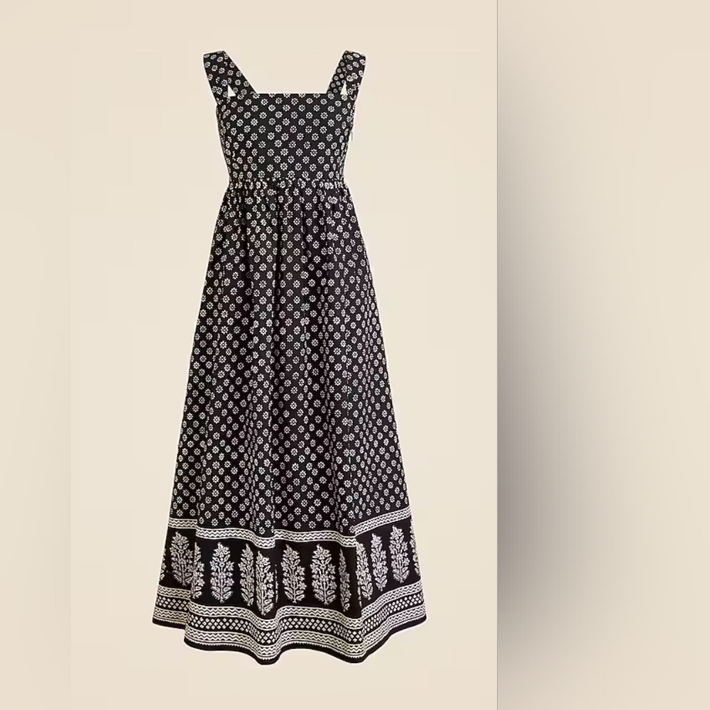 Black Patterned Dress